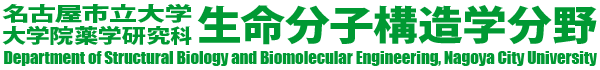 名古屋市立大学 大学院薬学研究科 生命構造学分野